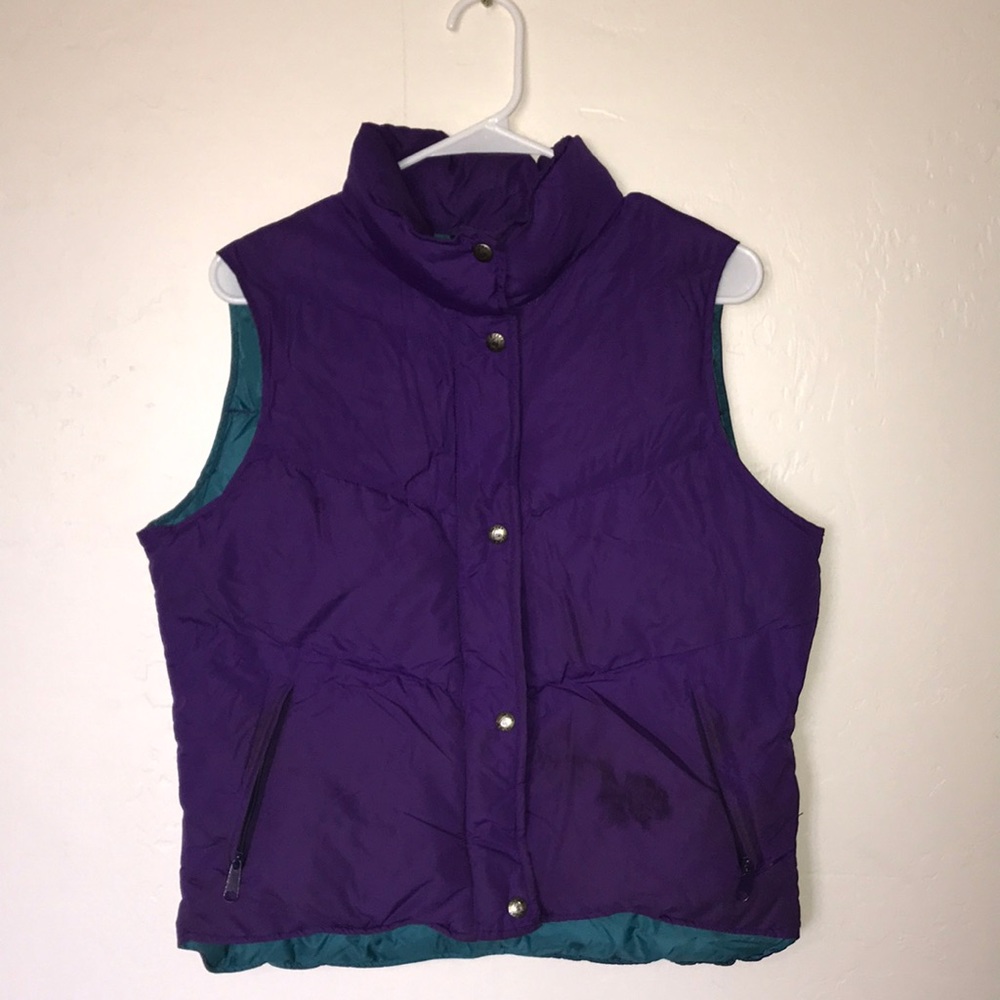 Retro down vest
